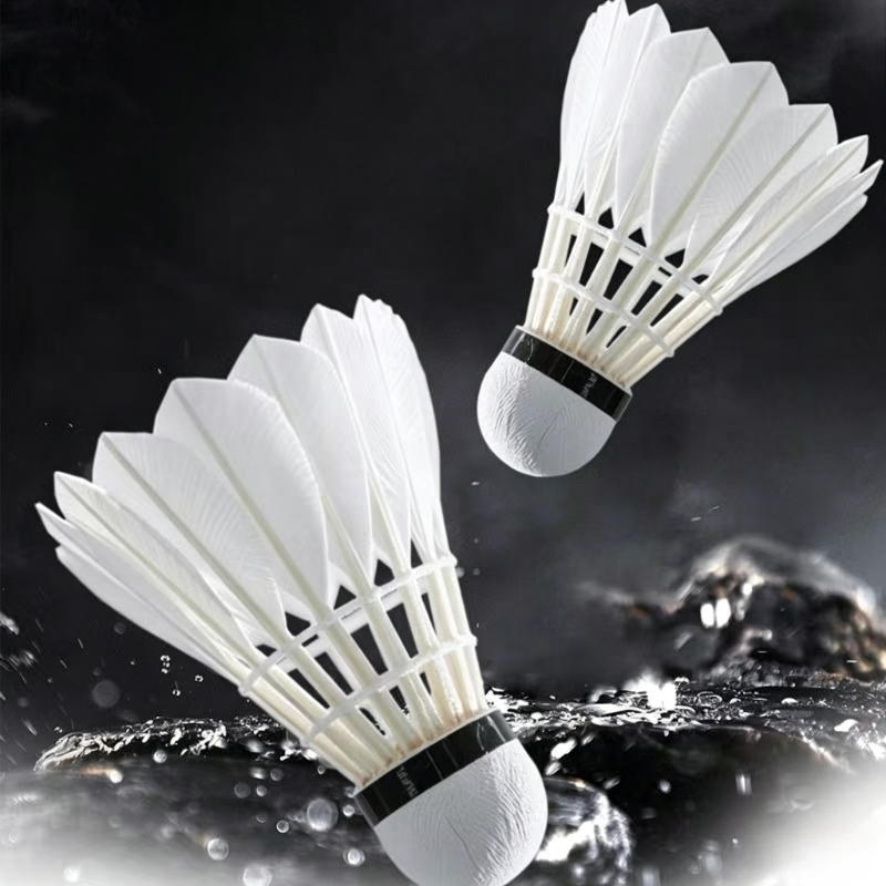 Feather Shuttlecock - 고급 거위 깃털 배드민턴 셔틀콕, 내구성이