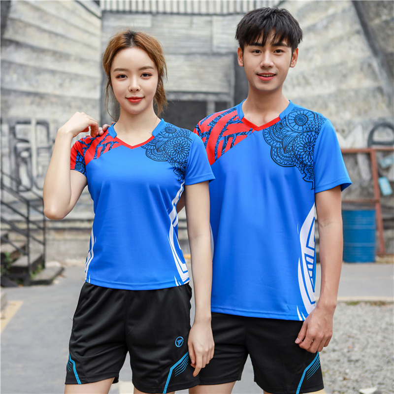 남녀공용 배드민턴 티셔츠, 배드민턴 반팔, 탁구 유니폼 - Badminton Jersey 리뷰 및 가격