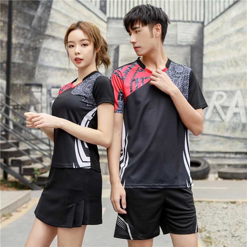 남녀공용 배드민턴 티셔츠, 배드민턴 반팔, 탁구 유니폼 - Badminton Jersey 리뷰 및 가격