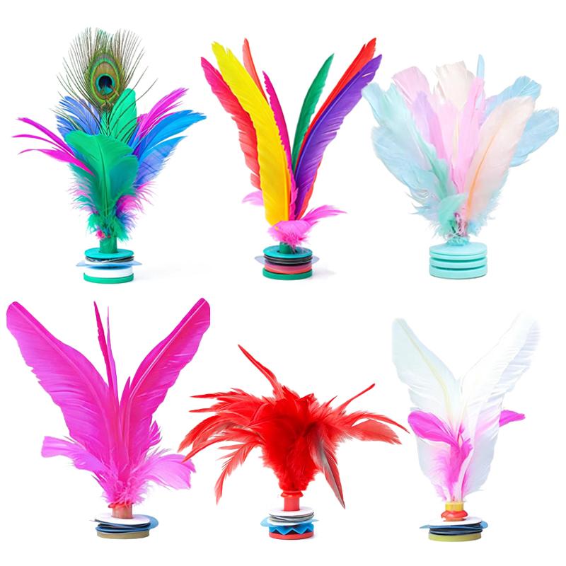 1개입 컬러풀 깃털 셔틀콕, 실내외 피트니스 스포츠 활 - Feather Shuttlecock 리뷰 및 가격