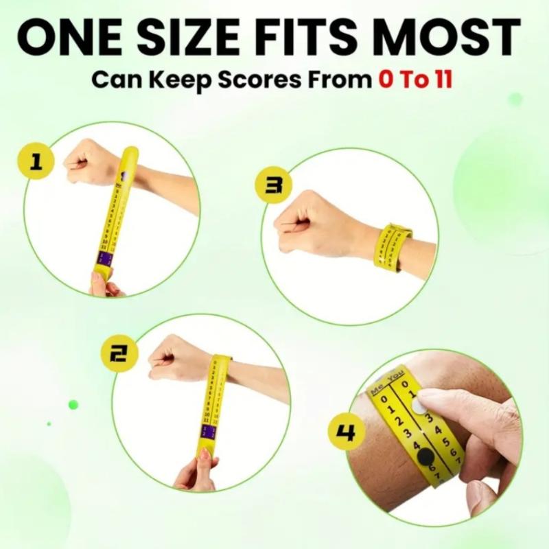 피클볼 스코어키퍼 손목 밴드 4pcs 빠른 점수 재생  - Badminton Grip 리뷰 및 가격