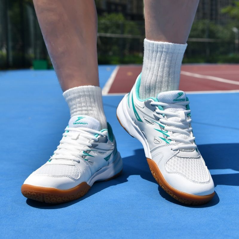 클래식 브랜드 탁구화 메쉬 통기성 실내 코트화 미끄럼  - Badminton Shoes Men 리뷰 및 가격