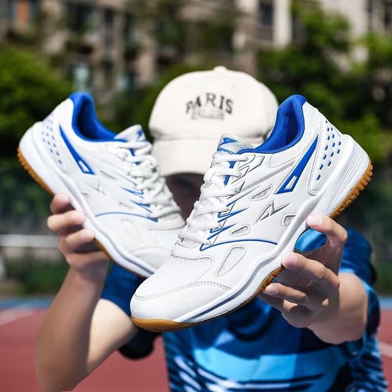 클래식 브랜드 탁구화 메쉬 통기성 실내 코트화 미끄럼  - Badminton Shoes Men 리뷰 및 가격