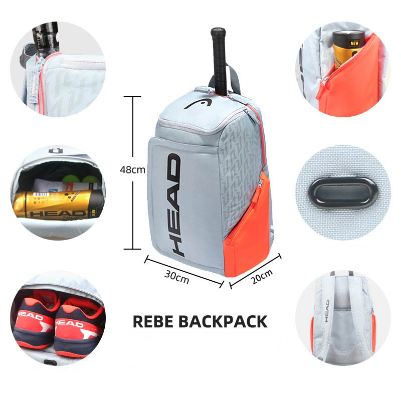 HEAD 오리지널 래디컬 테니스 백팩 2팩 라켓 남성용 - Badminton Bag 리뷰 및 가격
