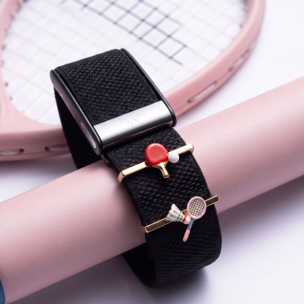 DIY WHOOP 참 밴드 액세서리 스포츠 테마 펜던트 - Badminton In English 리뷰 및 가격