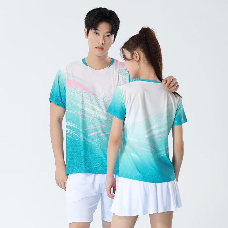 유니섹스 탁구 티셔츠 전문 통기성 배드민턴 스포츠 저지 - Badminton Jersey 리뷰 및 가격