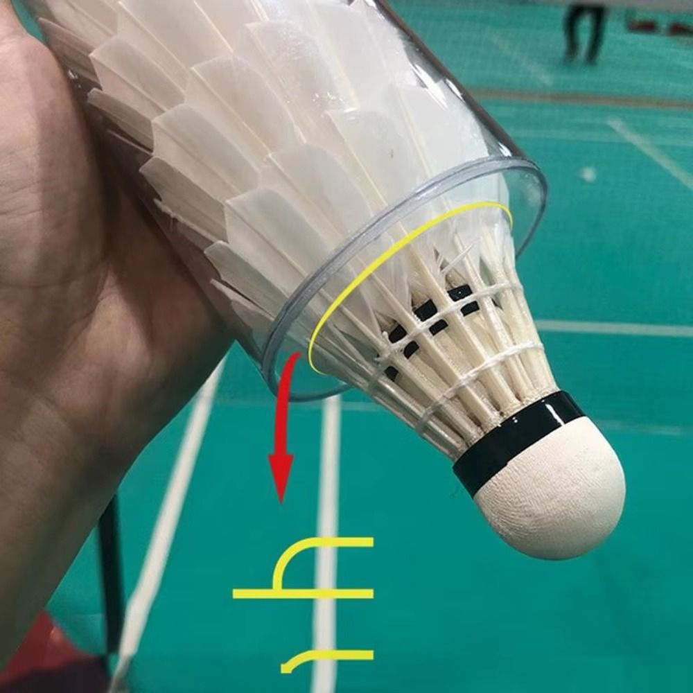 마그네틱 셔틀콕 보관 튜브 배럴 투명 배드민턴 실린더  - Badminton Shuttlecock 리뷰 및 가격