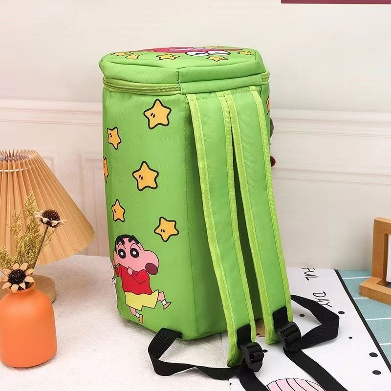 귀여운 크레용신짱 백팩 악어 백팩 탑 지퍼 패션 고급스 - Badminton Bag 리뷰 및 가격