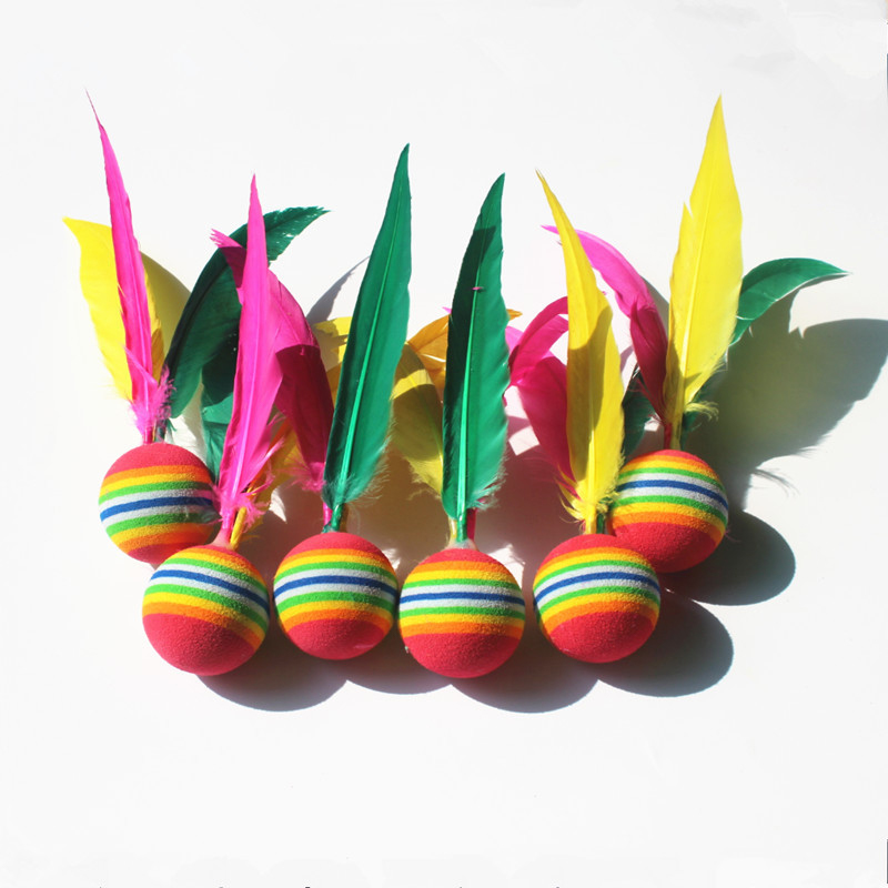 야외 배드민턴 공 세트, 어린이 고무 셔틀콕 깃털 셔틀 - Feather Shuttlecock 리뷰 및 가격