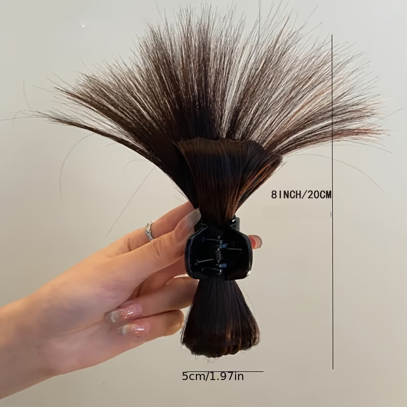 합성 여성용 하프 타이 헤어 클로, 깃털 셔틀콕 헤드, - Feather Shuttlecock 리뷰 및 가격