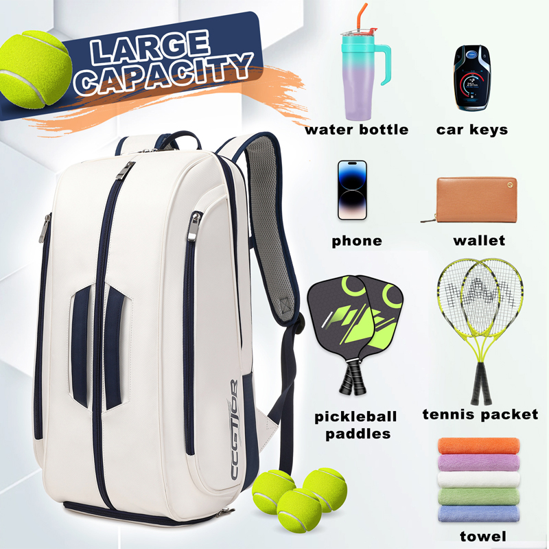 방수 PU 테니스 피클볼 패들 라켓 백팩 넓은 신발 수 - Badminton Bag 리뷰 및 가격