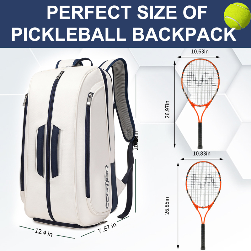 방수 PU 테니스 피클볼 패들 라켓 백팩 넓은 신발 수 - Badminton Bag 리뷰 및 가격