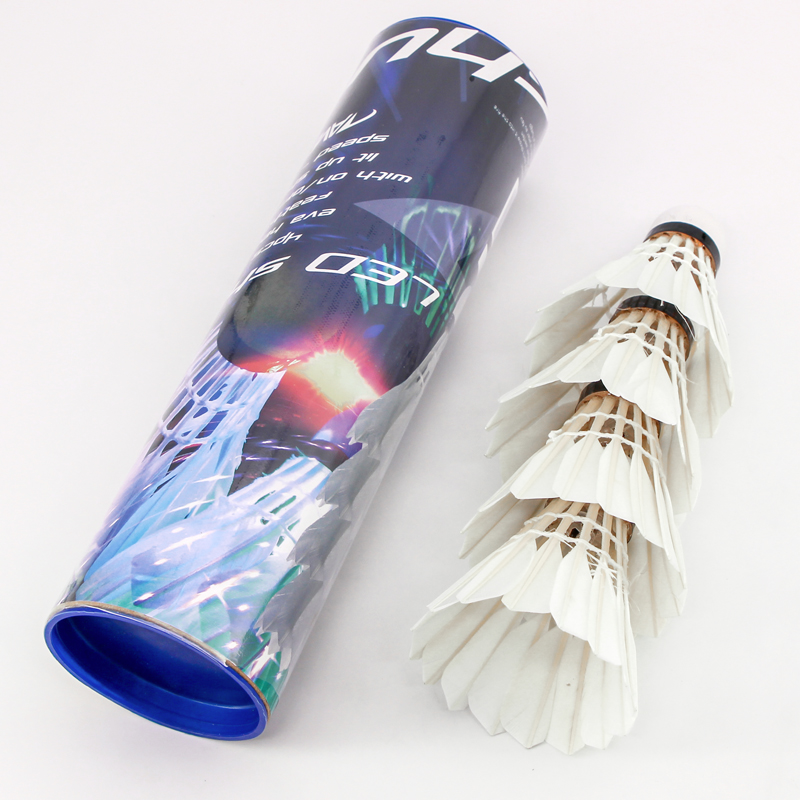Welkin-어두운 밤 다채로운 LED 배드민턴 셔틀콕 - Feather Shuttlecock 리뷰 및 가격