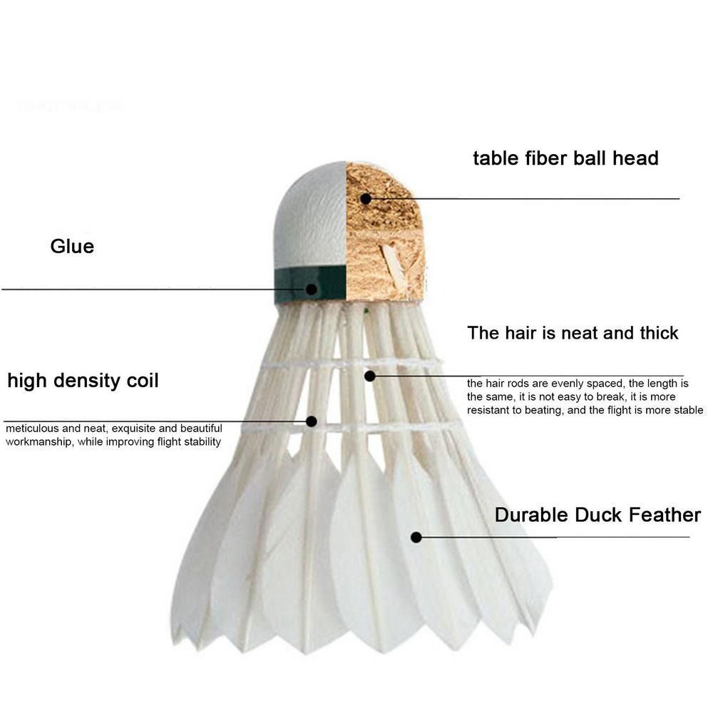 전문 배드민턴 셔틀콕, 블랙 거위 깃털 배드민턴 셔틀콕 - Feather Shuttlecock 리뷰 및 가격